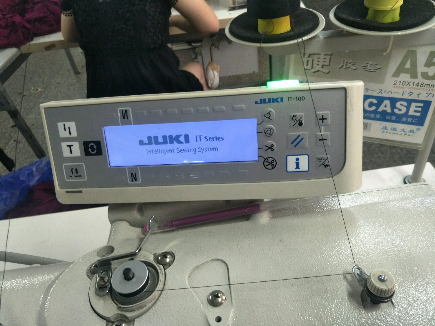 重機(jī)JUKI，IT-100怎么解鎖調(diào)速？ 